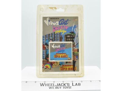 Video Art Activity Cartridge 1987 LJN Marvel Super Heroes