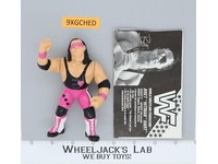 Bret Hart 100% Complete WWF WWE Hasbro Wrestling 1992 Titan Action Figure