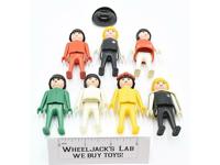 Lot Collection of 7 Playmobile Geobra Toy Figures 1974 Vintage