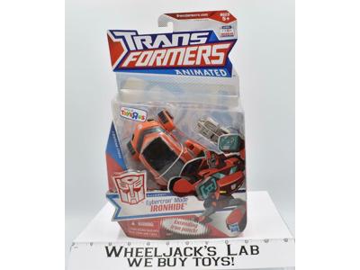 Cybertron Mode Ironhide Deluxe Class Animated Transformers 2010 Hasbro MOSC
