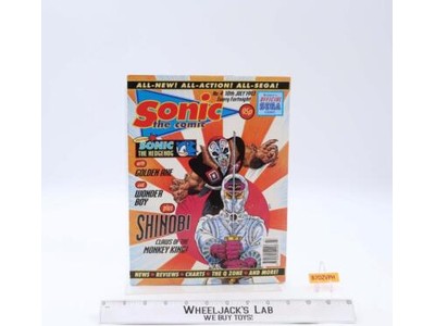 Sonic the Comic Sonic the Hedgehog Sega Comic 1992 Tengen Inc.