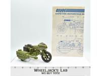 RAM (Rapid Fire Motorcycle) 100% Complete 1982 GI Joe Action Figure Vintage