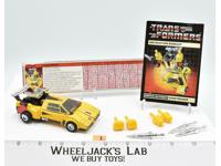 Sunstreaker #1 W/Papers 100% Complete 1985 Vintage Hasbro G1 Transformers