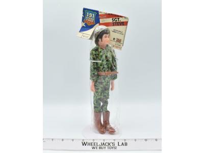 SGT. Steve 191 Strike Force 1950/60's Jak Pak 11" Doll NEW SEALED