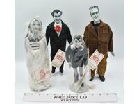 The Munsters Presents Hamilton Gifts 1964 Kayro-Vue Complete Set of 4 12" Dolls