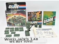 Mortar Defense Unit W/Box 100% Complete GI Joe 1983 Action War Hasbro Vintage