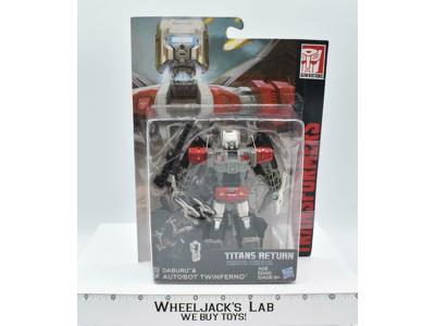 Daburu &amp; Twinferno Deluxe Generations Titans Return Transformers Hasbro MOSC