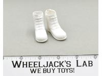 GI Joe Action Soldier White Boots #1 Hasbro Accessory Vintage