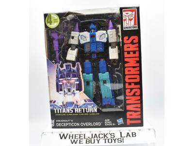 Dreadnaut &amp; Decepticon Overload Leader Generations TR Transformers Hasbro MISB