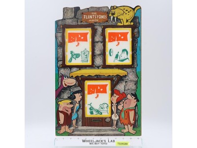 Flintstones Window Whacker Game w/ Windows Transogram Hanna-Barbera 1961