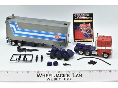 Optimus Prime 100% Complete Vintage 1985 G1 Transformers Hasbro