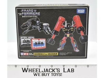 MP-15 Rumble &amp; Jaguar Masterpiece Transformers Transformers Tomy 2012 MIB
