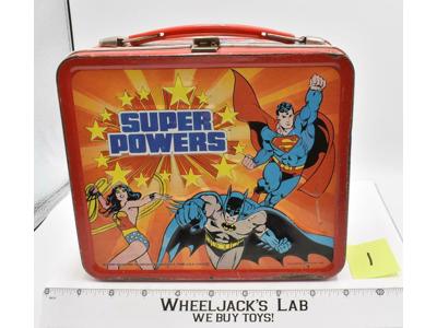 Super Powers #1 Lunchbox DC Comics Aladdin Industries 1983 Vintage
