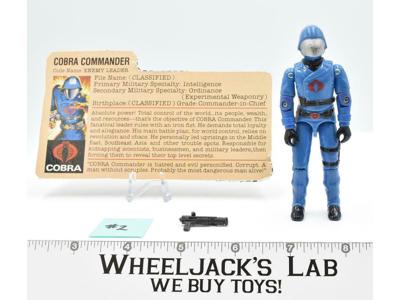 Cobra Commander #2 100% Complete GI Joe V1.5 Vintage Hasbro 1983 Action Figure
