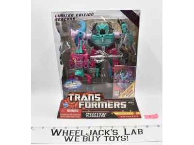 Piranacon Decepticon Seacon #1 G1 Commemorative Transformers 2010 Hasbro MISB