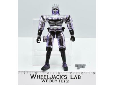BeetleBorgs Metallix Figures Beetle Blast'n Platinum Purple 1997 Bandai