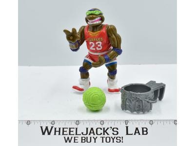 Slam Dunkin' Don 100% Complete 1991 TMNT Teenage Mutant Ninja Turtle Playmates
