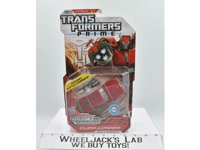 Cliff Jumper Deluxe Robots In Disguise Prime Transformers Hasbro 2011 MOSC