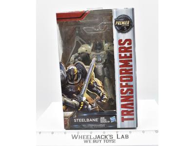 Steelbane The Last Knight Deluxe Premier Edition Transformers Hasbro 2016 MISB
