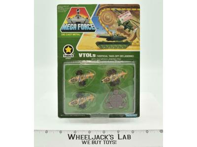 Army VTOLs W/Elevated Landing Pad 1989 Mega Force MOSC NEW Action Figure
