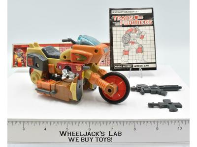 Wreck-Gar 100% Complete Vintage 1986 G1 Transformers Hasbro Action Figure