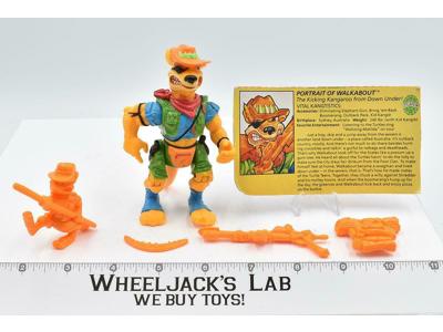 Walkabout 100% Complete Teenage Mutant Ninja Turtle TMNT 1991 Playmates Figure