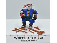 Panda Khan 100% Complete Teenage Mutant Ninja Turtles 1990 Playmates Figure
