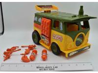 Party Wagon 100% Complete TMNT 1989 Vintage Playmates Toys