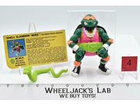 Shell Slammin' Mike #4 100% Complete Teenage Mutant Ninja Turtle 1991 Playmates