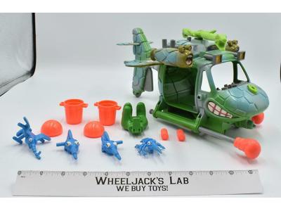 Turtle Copter Turtlecopter 100% Complete WORKS TMNT 1990 Vintage Playmates Toys