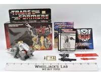 Sludge w/ Box 100% Complete 1985 Vintage Hasbro Action Figure G1 Transformers