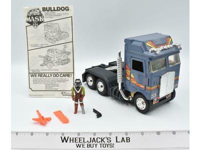 Bulldog W/Boris Bushkin 100% Complete WORKS MASK Kenner 1987 Vintage Vehicle