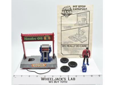 Pit Stop Catapult W/Sly Rax 100% Complete 1987 MASK M.A.S.K. Vintage