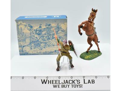 8882 Mounted Cavalry Soldier Norman W Spear Toy Soldiers Elastolin 70MM W/BOX