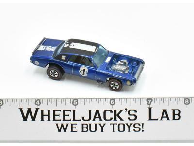 TNT-Bird Blue 1969 Redline Hot Wheels Mattel Vintage RL
