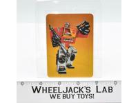 Blaster Card 19 Variant Color 1985 G1 Transformers Action Trading Cards