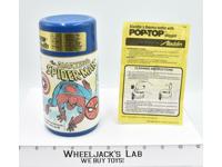 Hulk Spiderman Captain America Pop-Top Thermos Bottle 1983 Aladdin