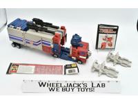 Powermasters Optimus Prime 100% Complete NEAR MINT 1987 G1 Transformers Vintage