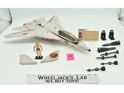 Skystriker XP-14F #2 Combat Jet W/ Ace 1983 G.I. Joe Vehicle Vintage