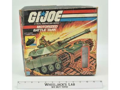 MOBAT Motorized Battle Tank Complete MIB GI Joe 1982 Hasbro Vehicle