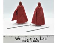 Lot of 2 Emperor Royal Guard 100% Complete Star Wars 1983 Figure Kenner No Repro