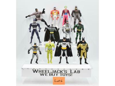 Lot #6 12 Batman DC Comics Superheroes Villains ToyBiz Kenner Action Figures