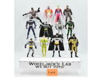 Lot #6 12 Batman DC Comics Superheroes Villains ToyBiz Kenner Action Figures