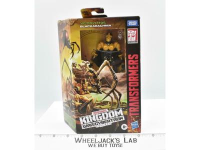 Blackarachnia Deluxe Kingdom WFC Generations Transformers Hasbro Takara MISB