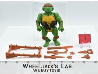 Raphael #1 SOFT HEAD 100% Complete Teenage Mutant Ninja Turtle 1988 Playmates