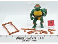 Michaelangelo #2 SOFT HEAD Complete Teenage Mutant Ninja Turtle 1988 Playmates