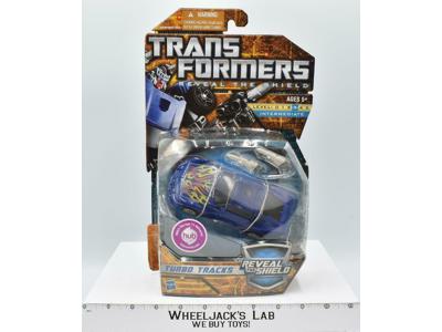 Turbo Tracks Reveal The Shield Deluxe Class Transformers Hasbro 2010 MOSC