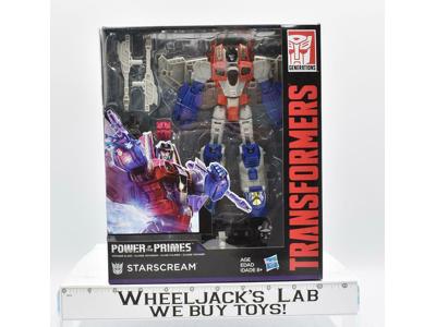 Starscream NEW MISB Voyager Class Power of the Primes Generations Transformers