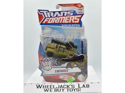 Swindle Deluxe Class Animated Transformers 2008 Hasbro MOSC