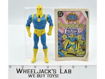 Dr. Fate W/Comic Super Powers 1985 Kenner Vintage Action Figure DC Comics